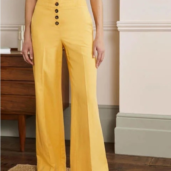 NWT Boden High Waist Flare Pants, 4R - Picture 3 of 10